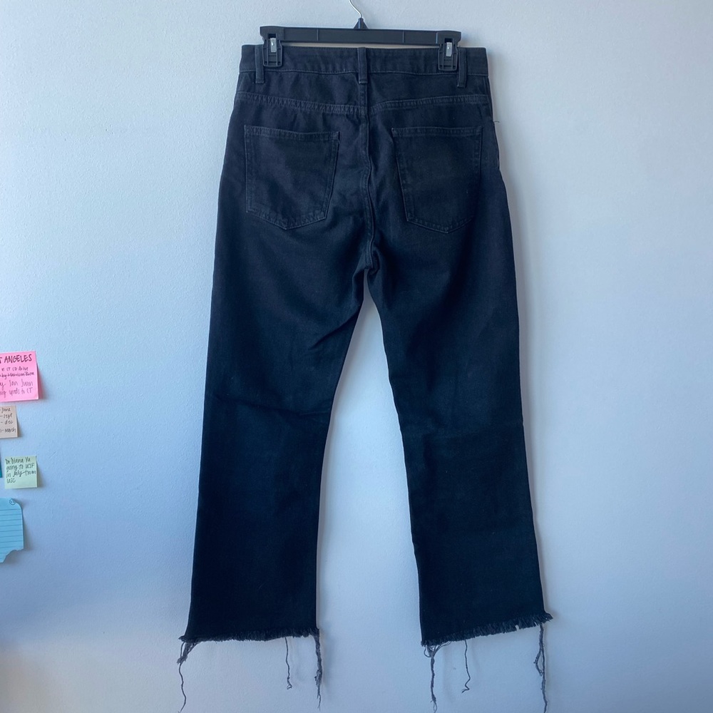ASOS jeans wide leg mid rise - Picture 3 of 7
